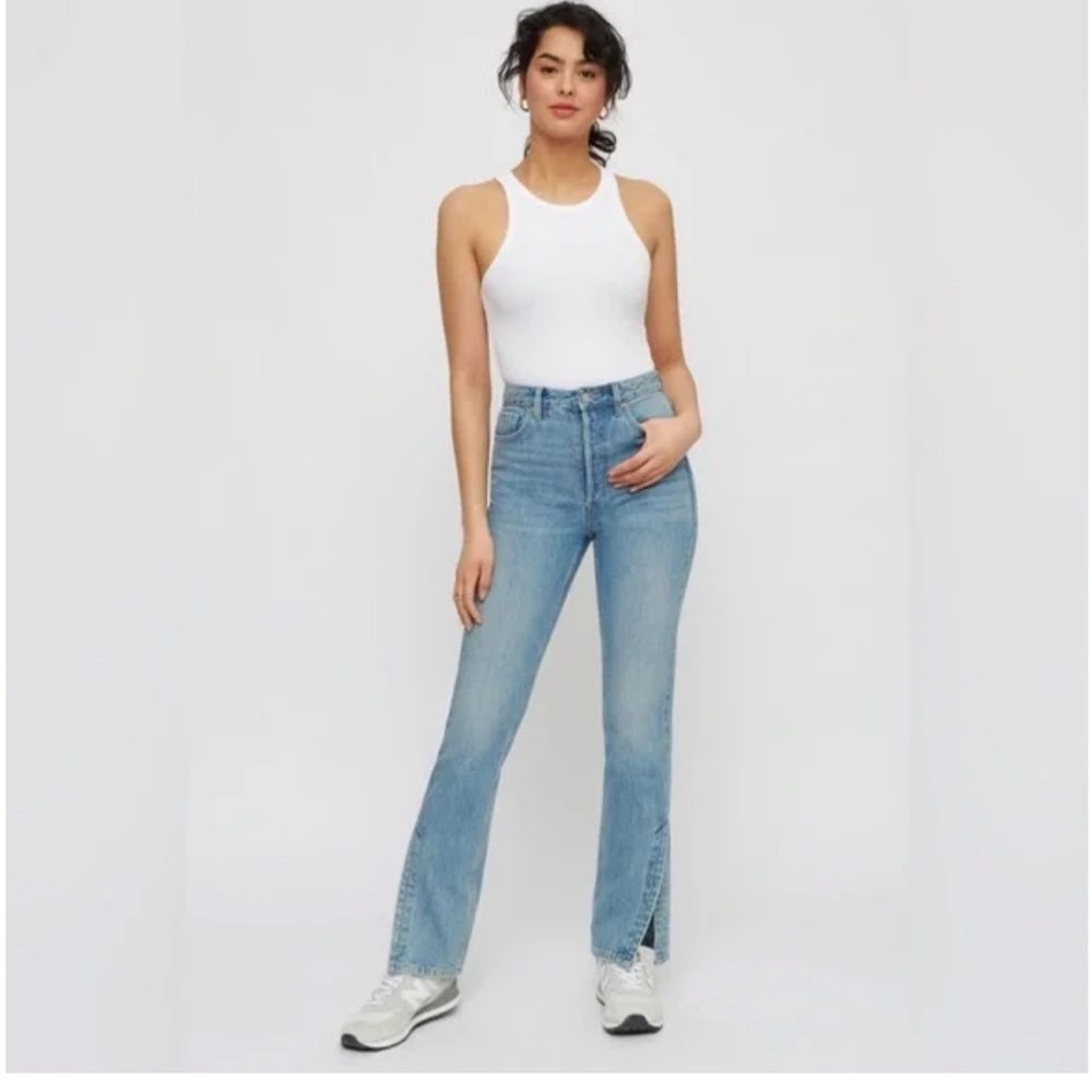 Gisele denim with slit